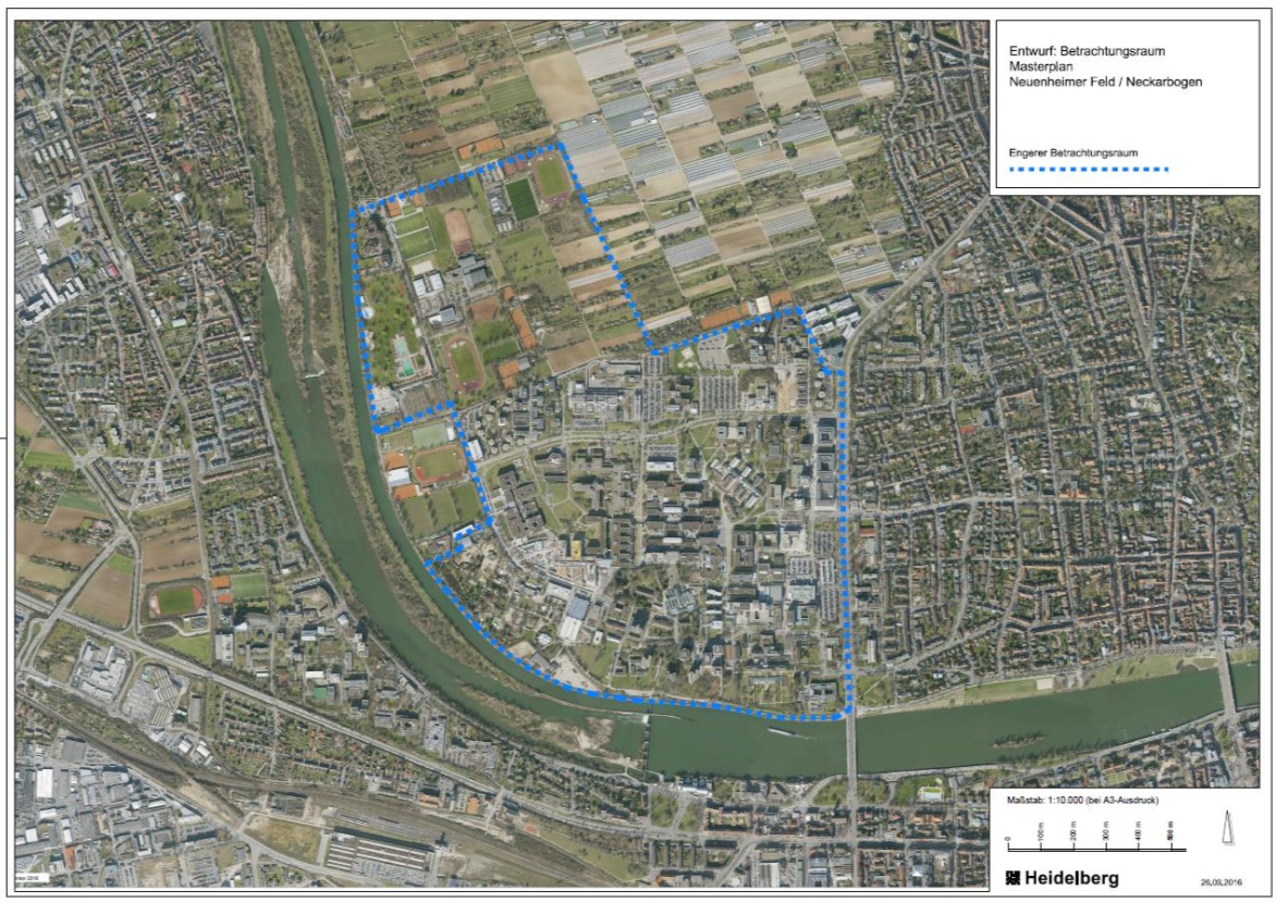 Betrachtungsraum Masterplan INF (zum Vergrößern anklicken)